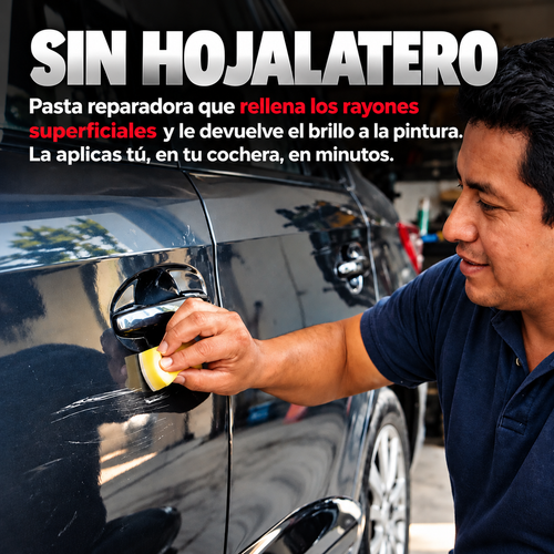 Pasta Restauradora de Rayones para Auto - OFERTA 2 x 1🚗